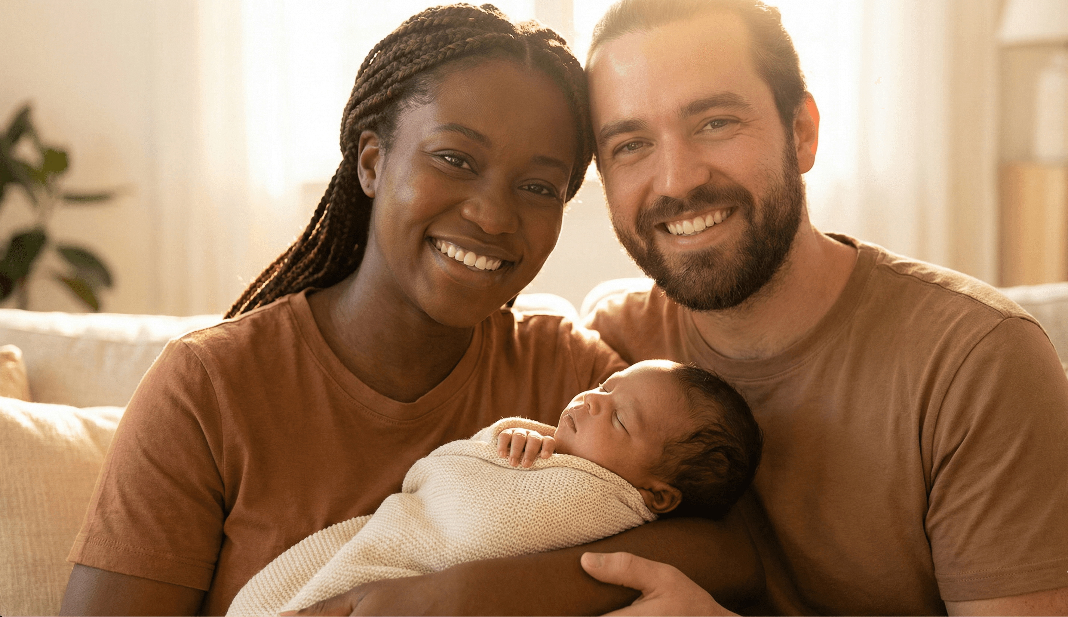 Jacksonville family supported by Nurture Your Habits doula services